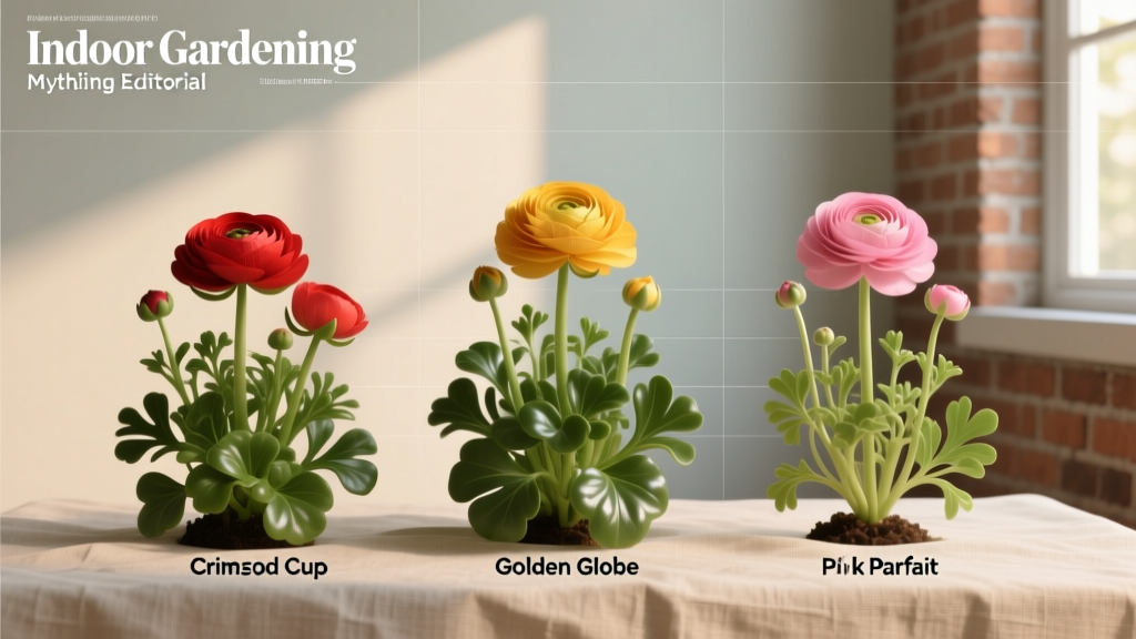 Ranunculus Indoors: Truth, Light Hacks & Top Varieties