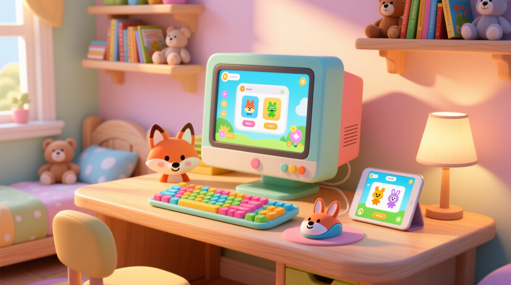 set up a computer for kids with qimo