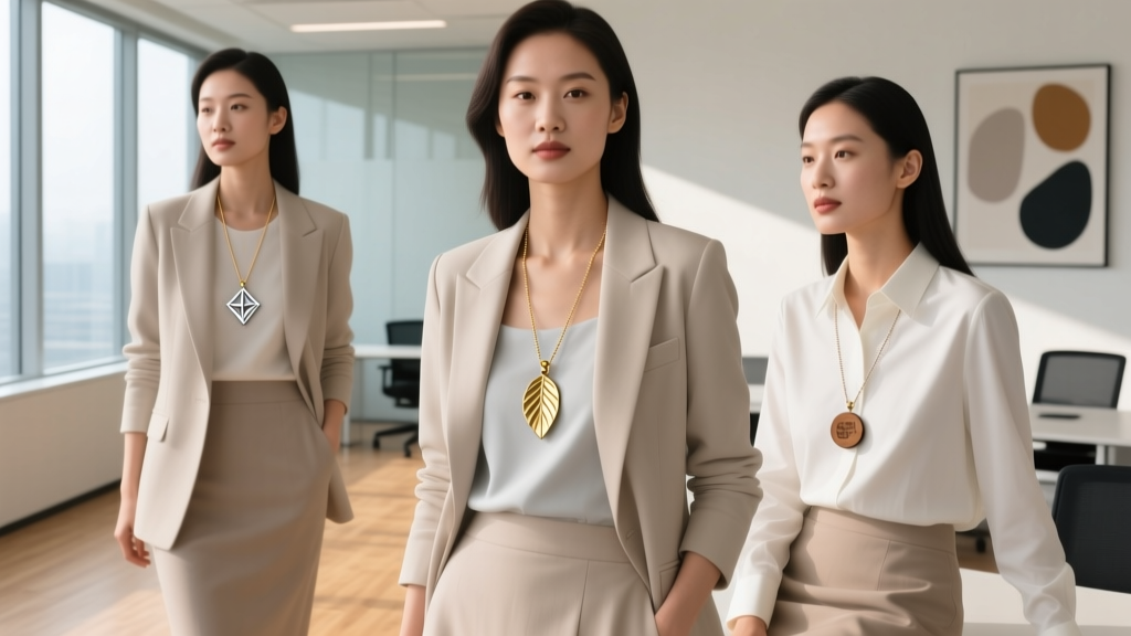 What Pendant Necklace Should I Wear to Work? Style Guide