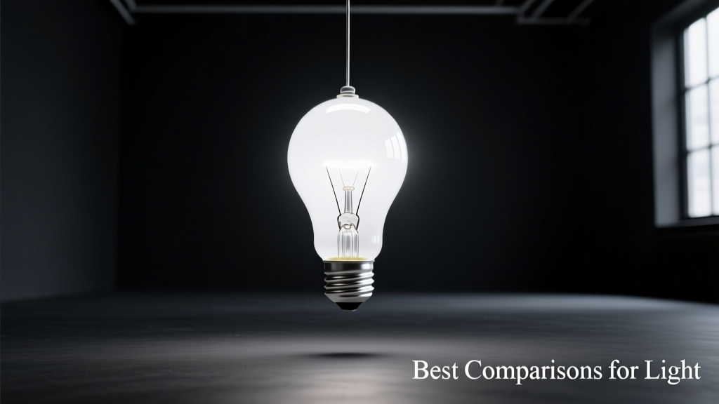 Best Comparisons for Light: Illumination Metrics, Technologies, and Real-World Performance Benchmarks