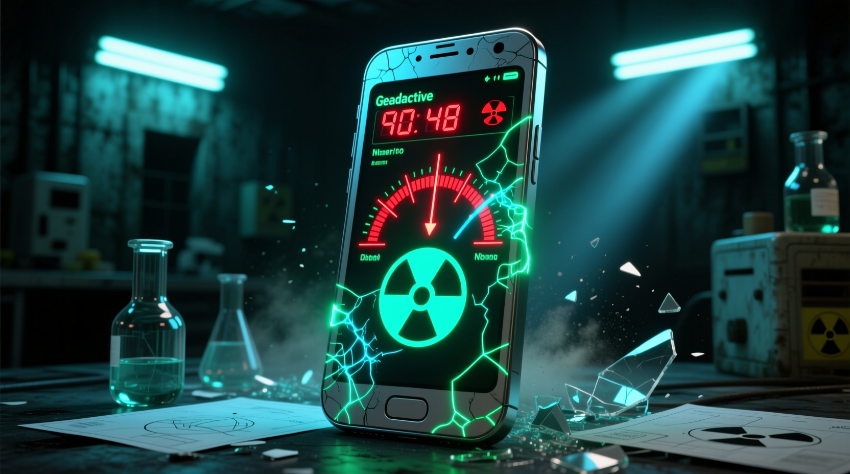 radioactivity counter turns your android phone into a g