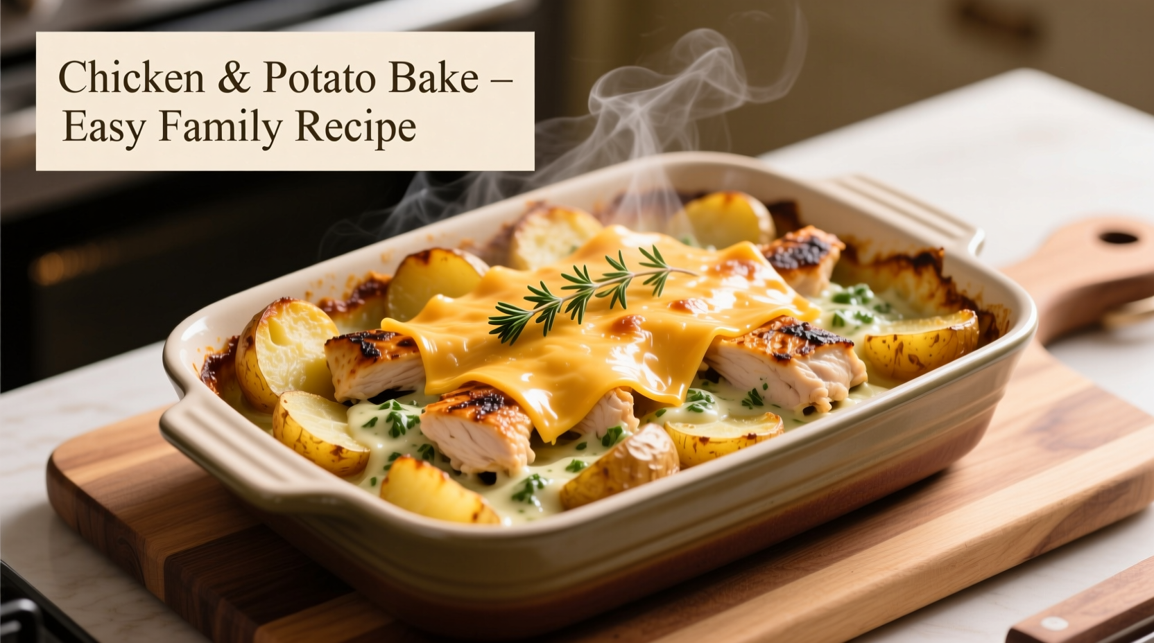 Perfect Chicken Potato Bake Recipe: One-Pan Dinner