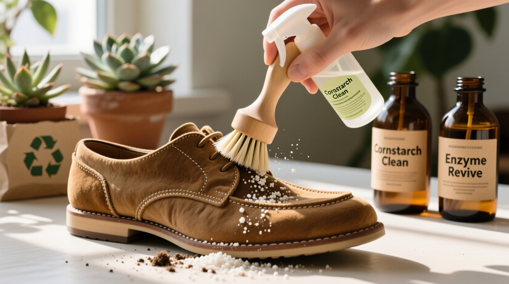 eco friendly suede cleaning tips