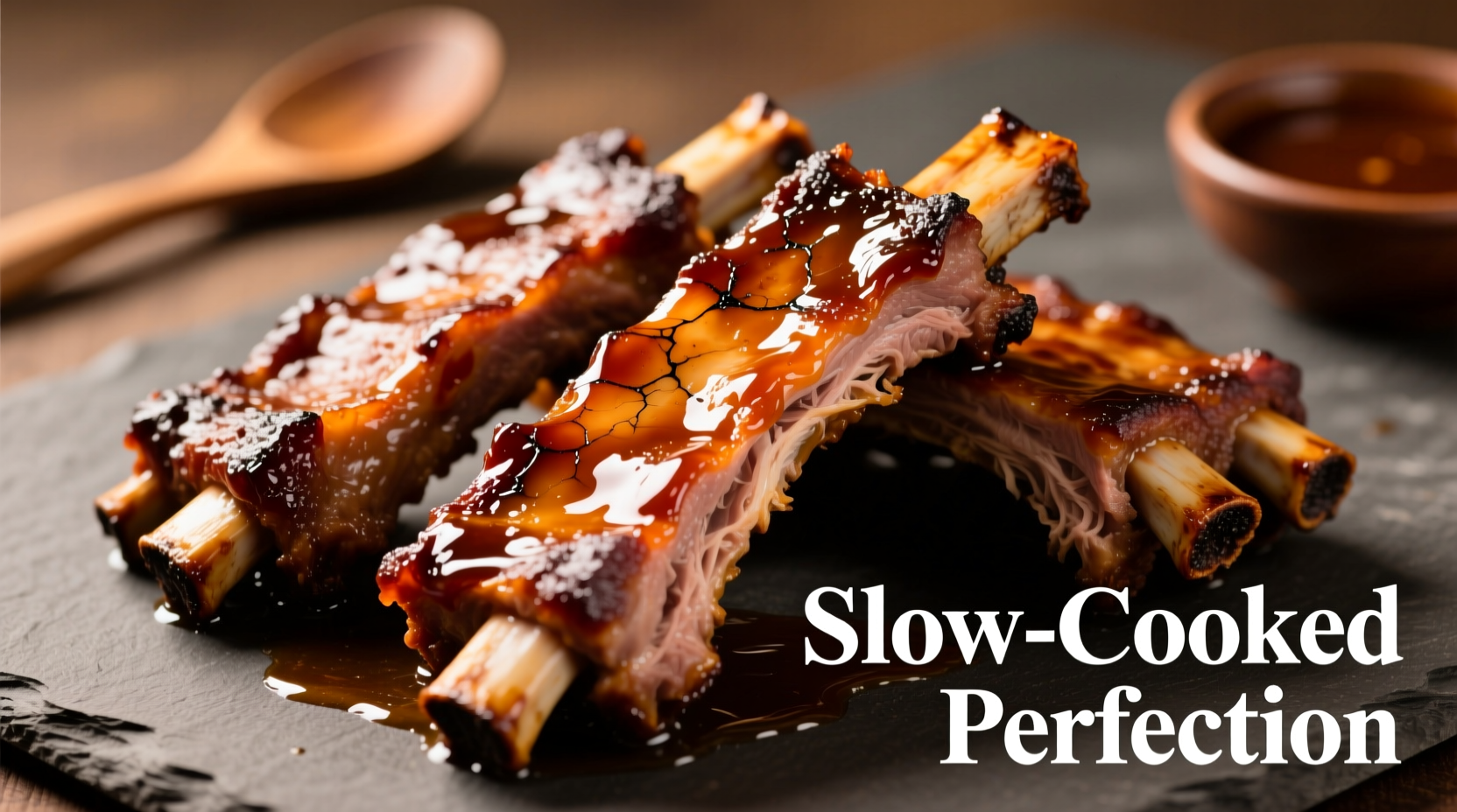 Perfect slow cooker ribs with caramelized glaze