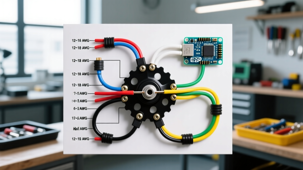 Electric Bike Hub Motor Wiring Diagram: Gauge & Color Guide