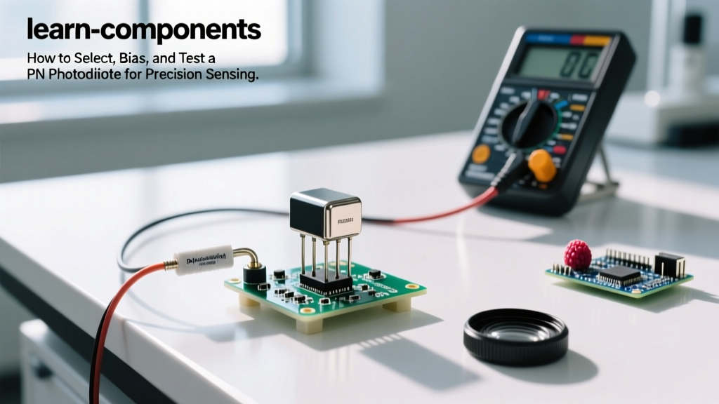 How to Select, Bias, and Test a PN Photodiode for Precision Sensing