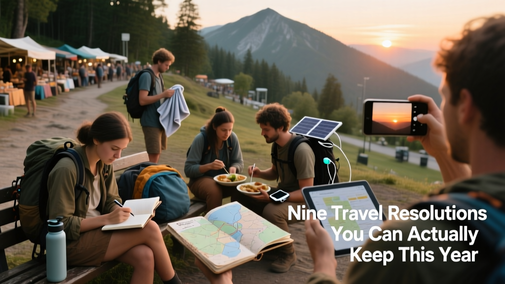Nine Travel Resolutions You Can Actually Keep This Year