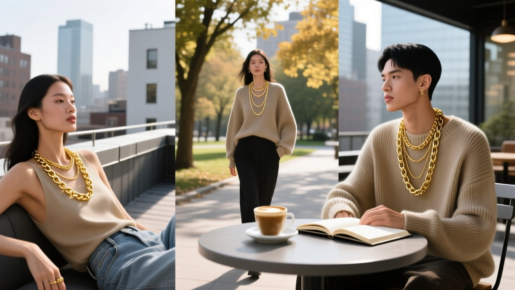 How to Wear a Gold Chain Necklace Casually (2024 Guide)