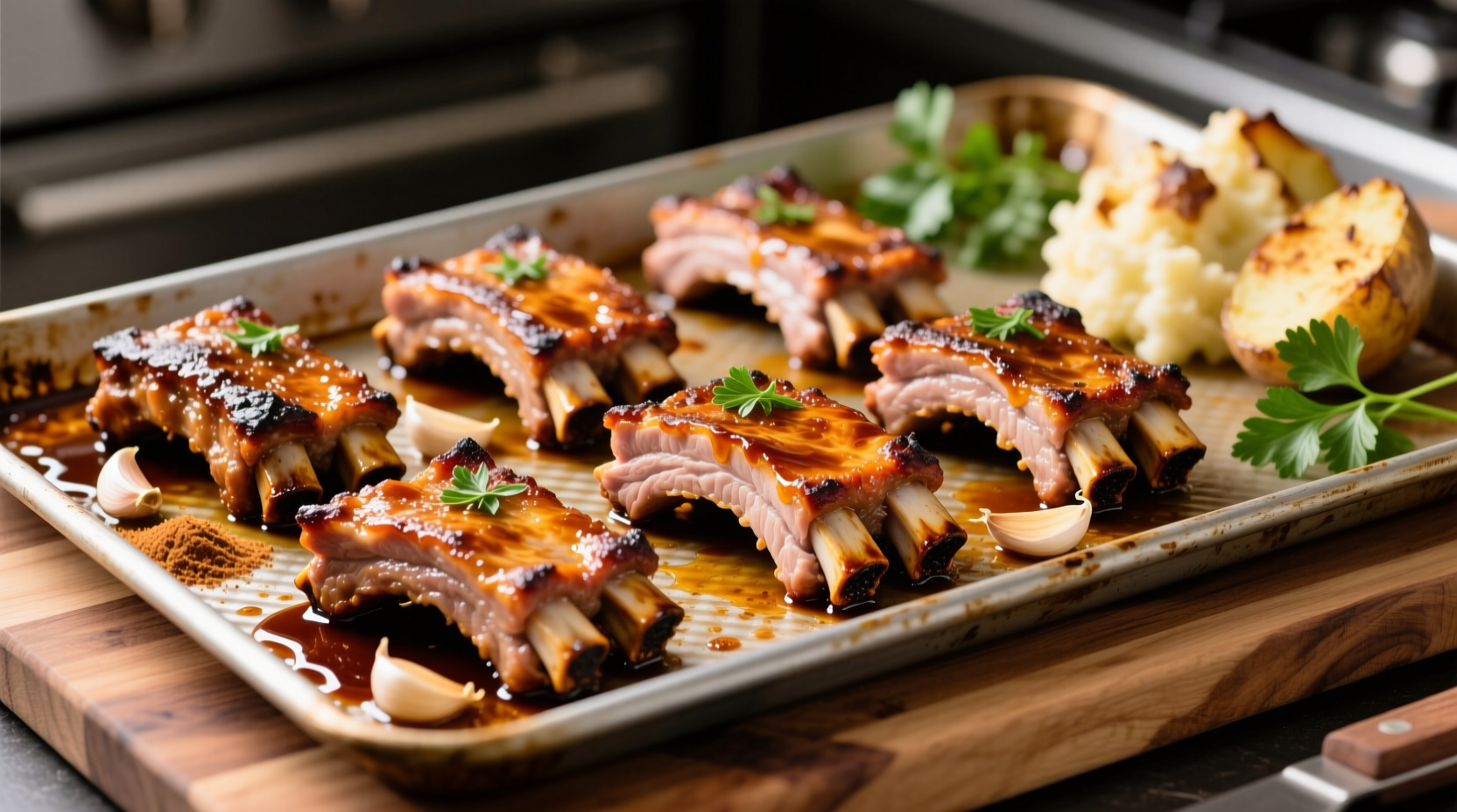 how to cook pork riblets oven