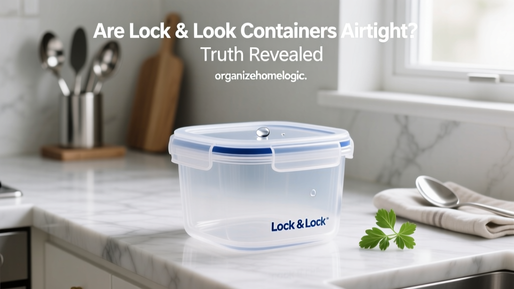 Are Lock & Lock Containers Airtight? Truth Revealed