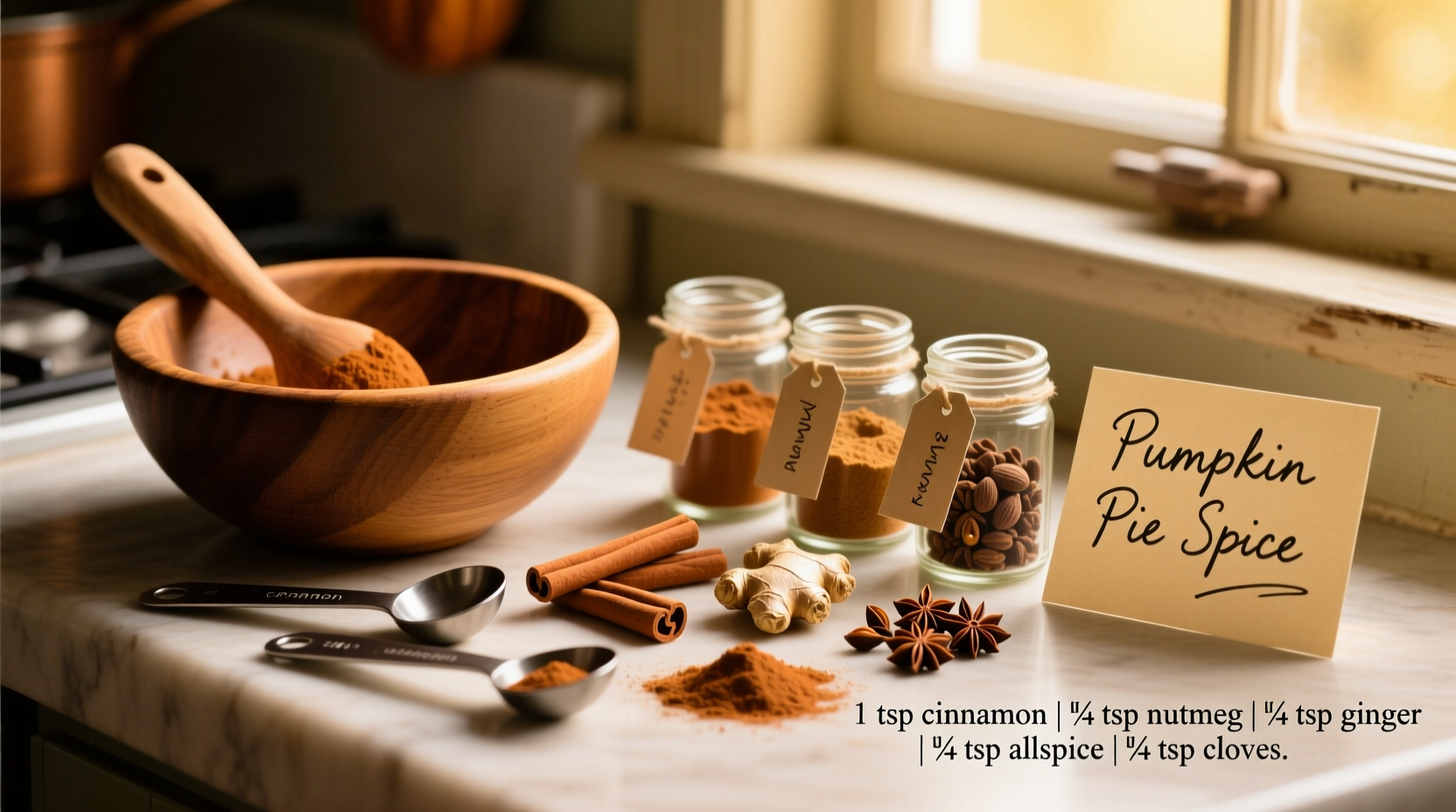 how to make a pumpkin pie spice