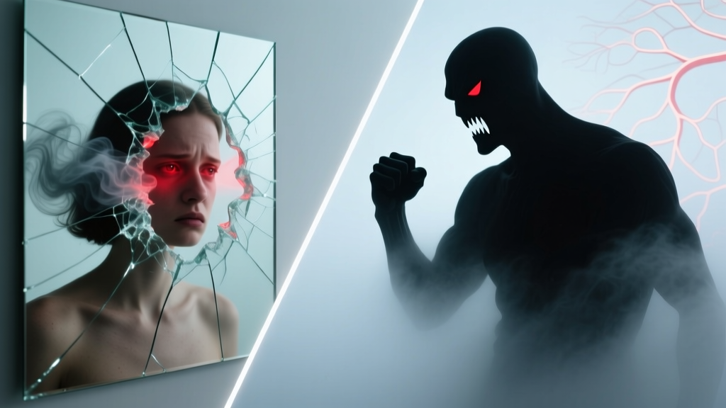 Enemy vs Mirror: Dream Symbol Comparison