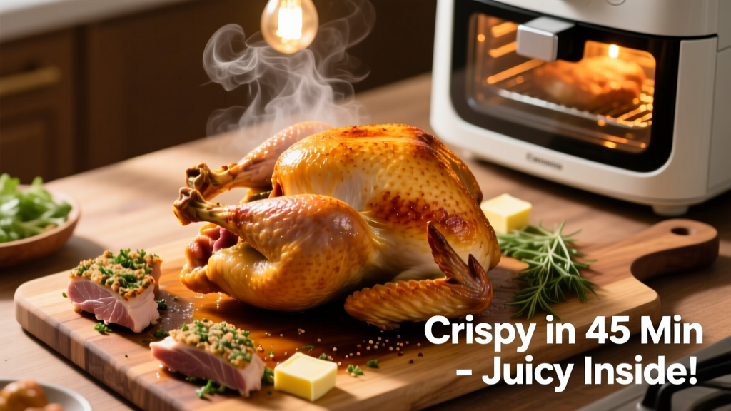 How Long to Air Fry a Turkey: Crispy, Juicy & Safe
