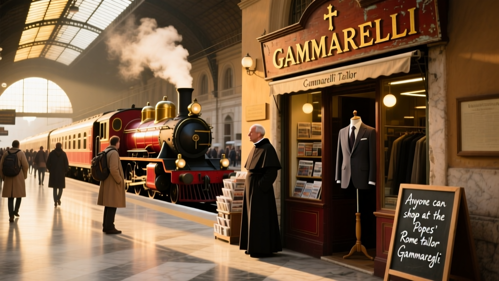 Anyone Can Shop at the Pope’s Rome Tailor: Gammarelli’s Open Doors, Timeless Craft, and Surprising Accessibility
