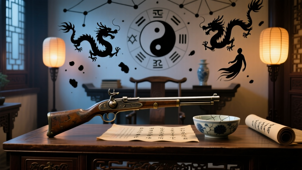 Gun in Chinese: Cultural Dream Symbolism