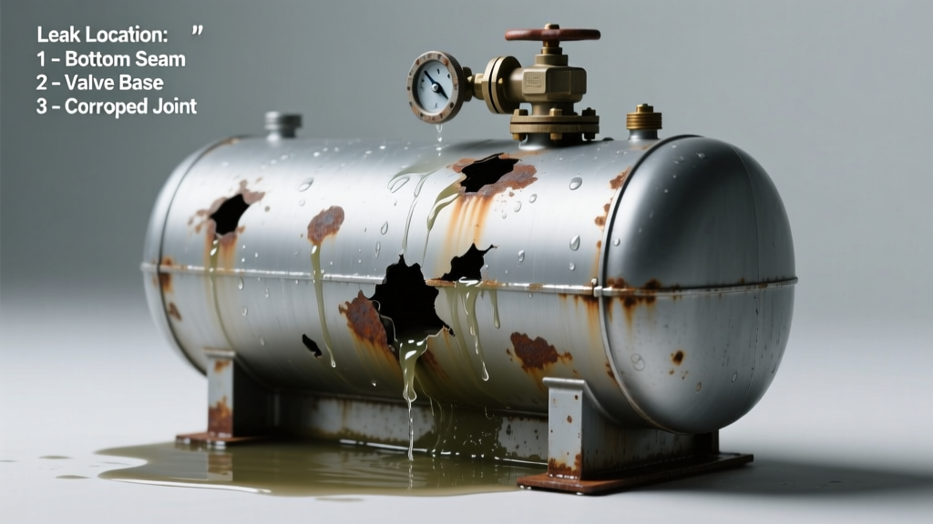 Well Pressure Tank Waterlogged & Leaking: Quick Diagnosis