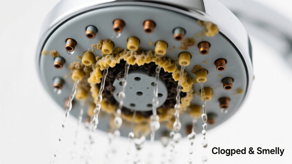 Shower Head Clogged and Smells Bad: Quick Diagnosis