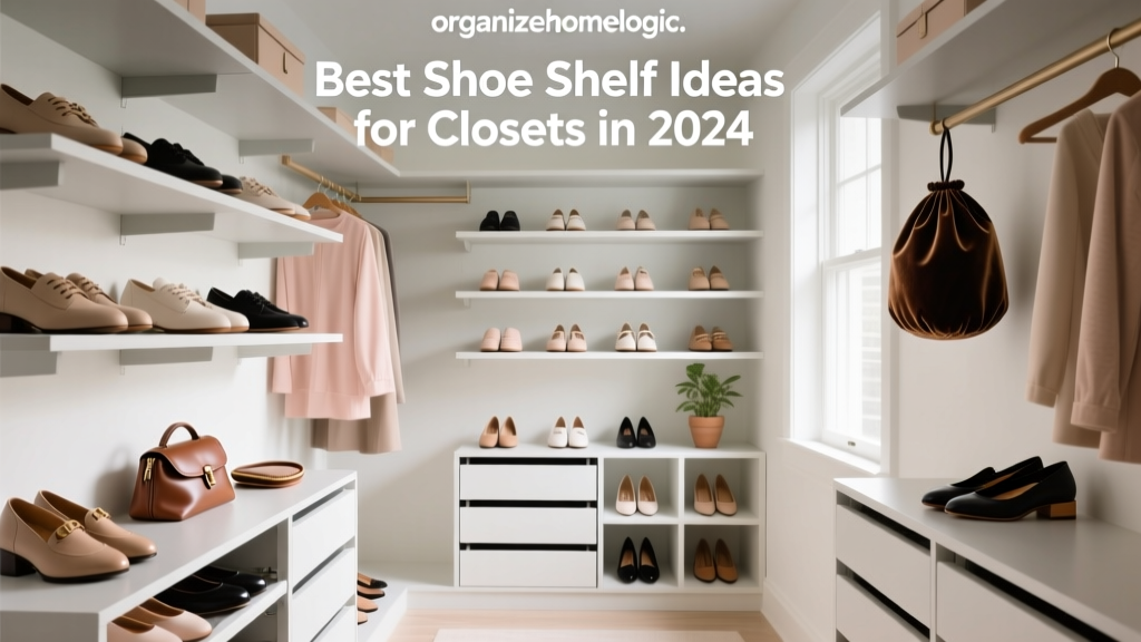 Best Shoe Shelf Ideas for Closets in 2024
