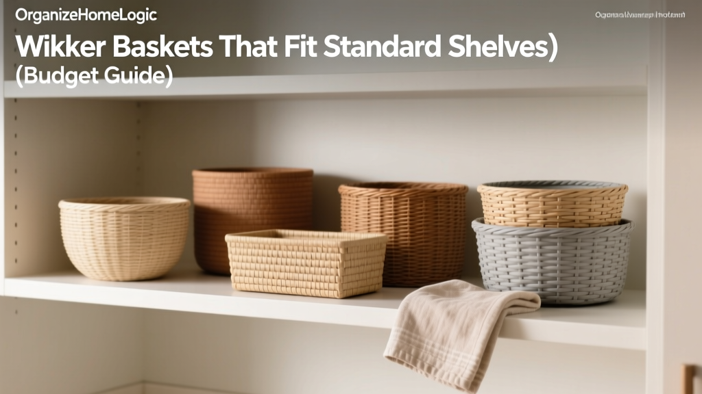 Wicker Baskets That Fit Standard Shelves (Budget Guide)