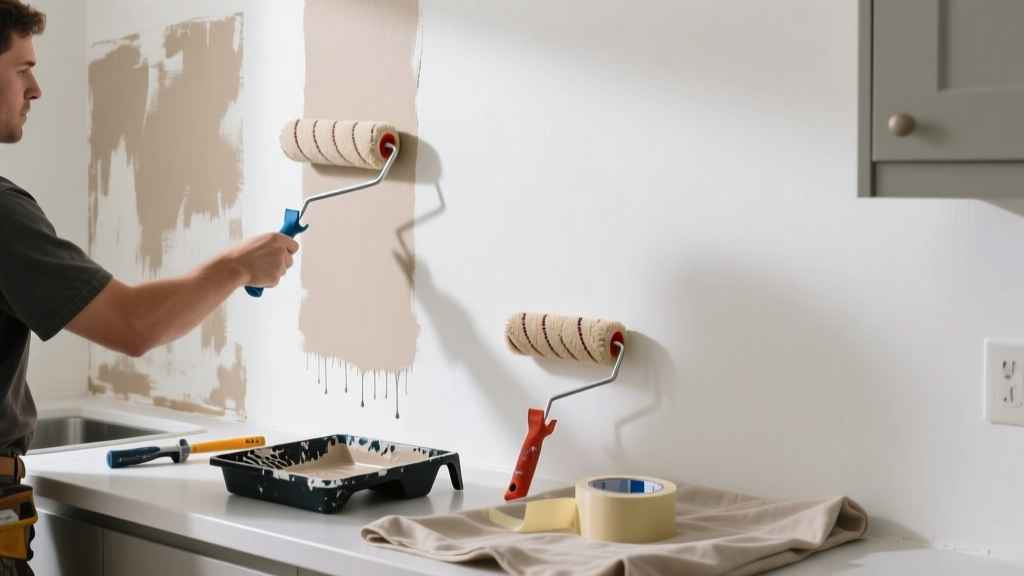 Fix Paint Color Mismatch in Your Kitchen Walls