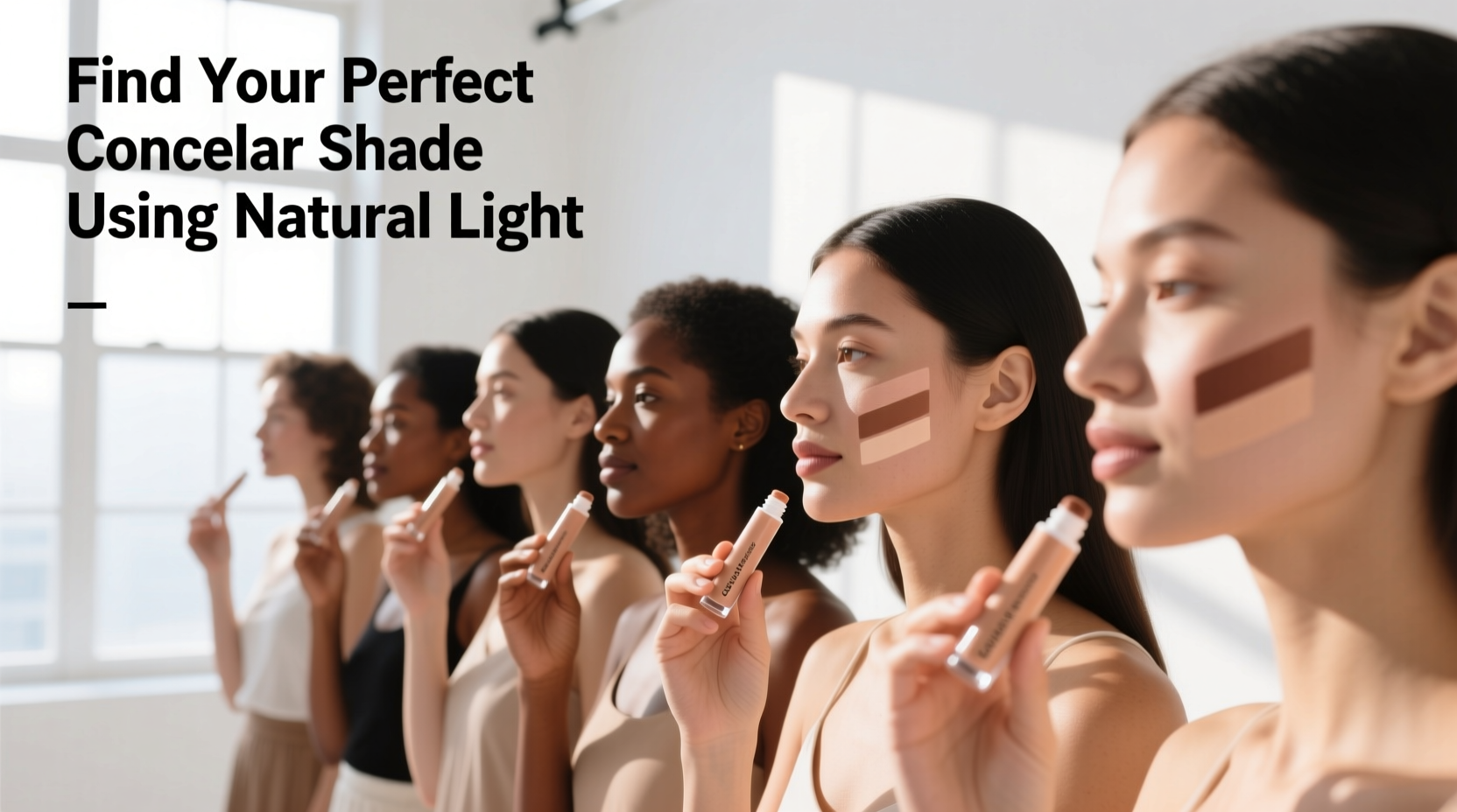 How To Find Your Perfect Concealer Shade Using Natural Light