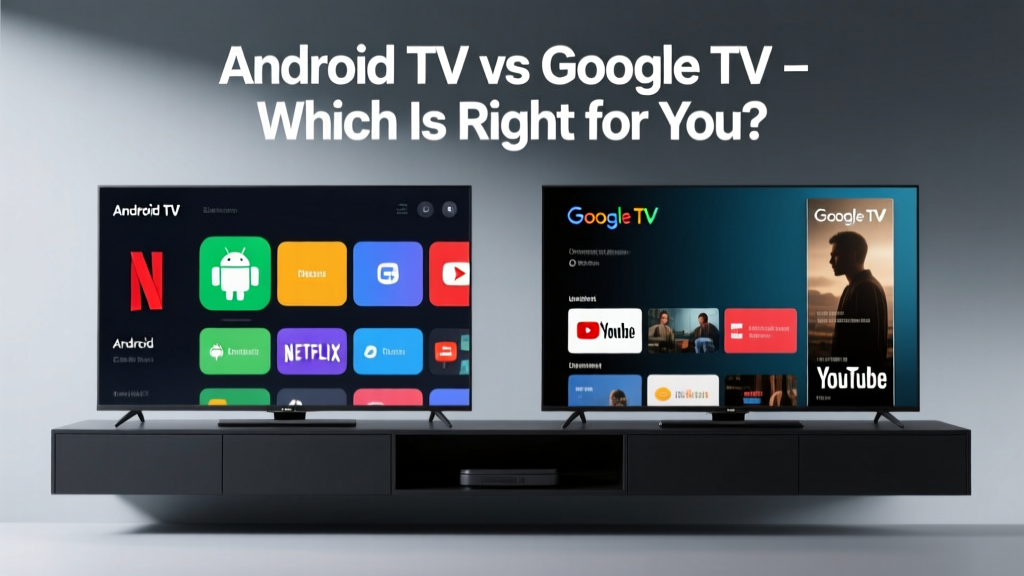 Android TV vs Google TV: Key Differences 2024
