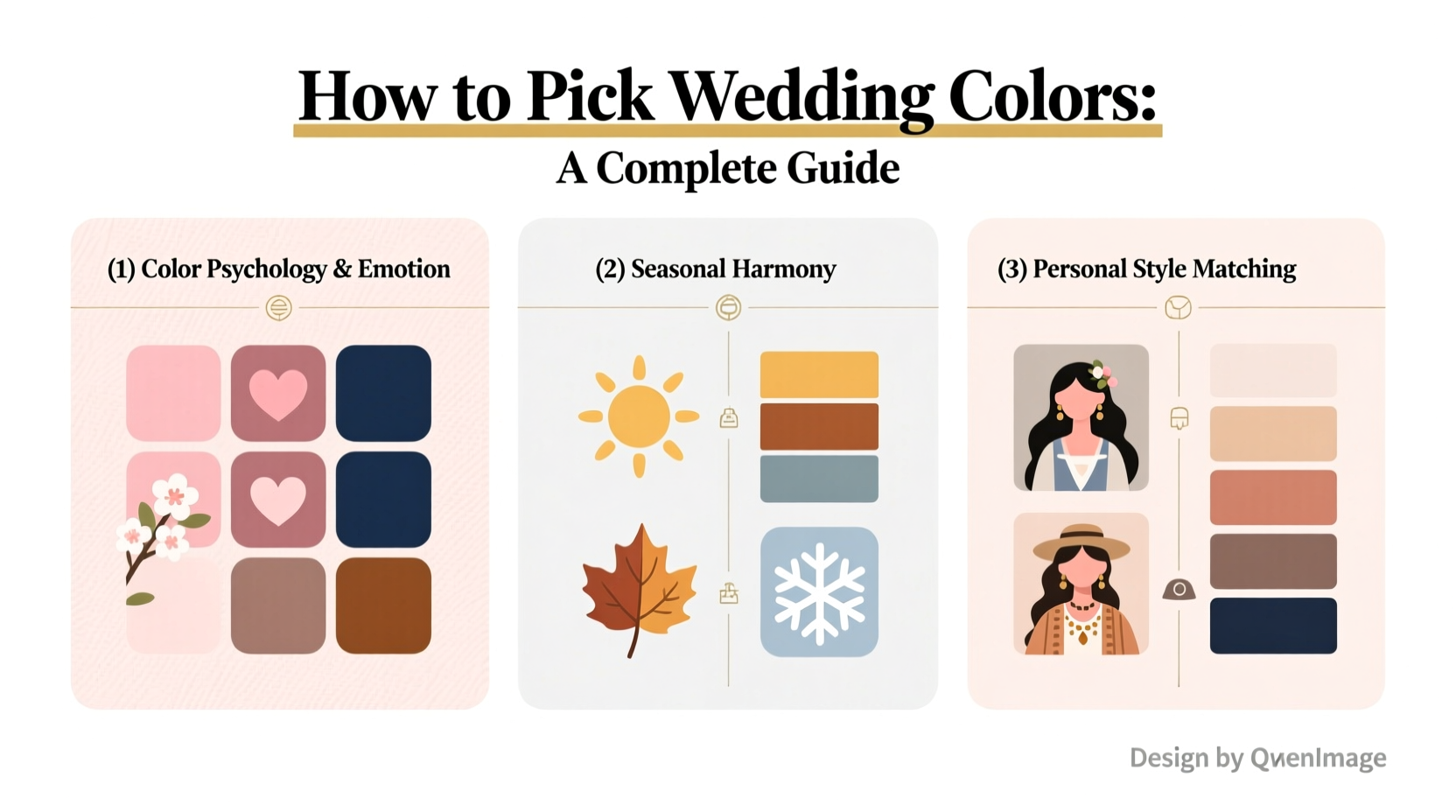 how to pick wedding colors