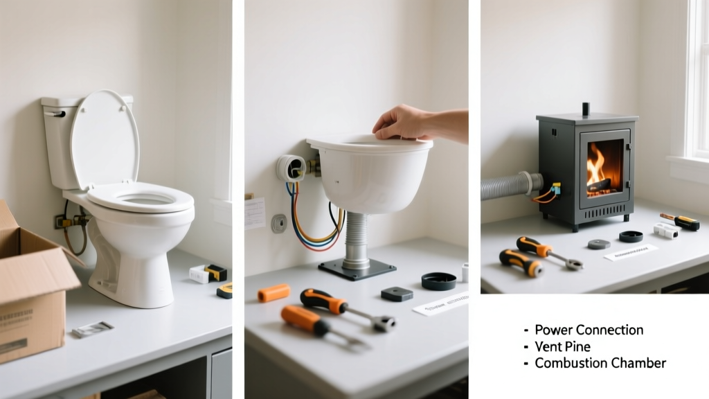 How to Install an Incinerating Toilet in a Tiny Home