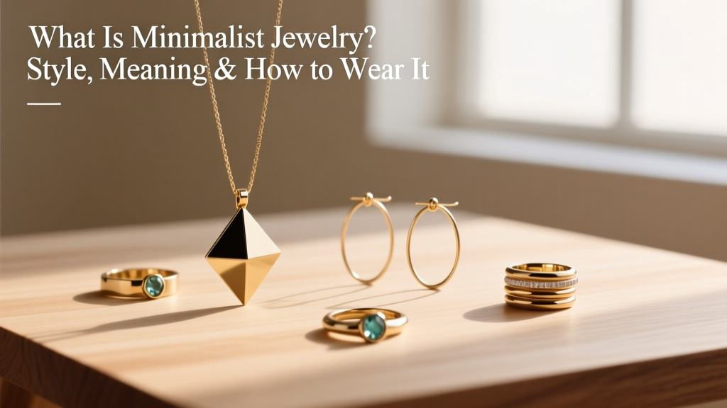 What Is Minimalist Jewelry? Style, Meaning & How to Wear It