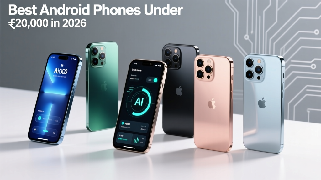 Best Budget Android Phones Under ₹20,000 in 2026