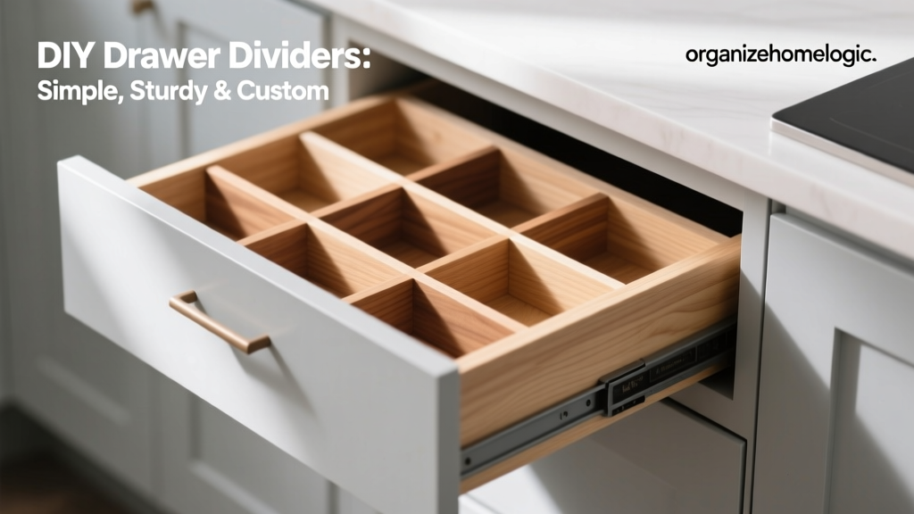 DIY Drawer Dividers: Simple, Sturdy & Custom