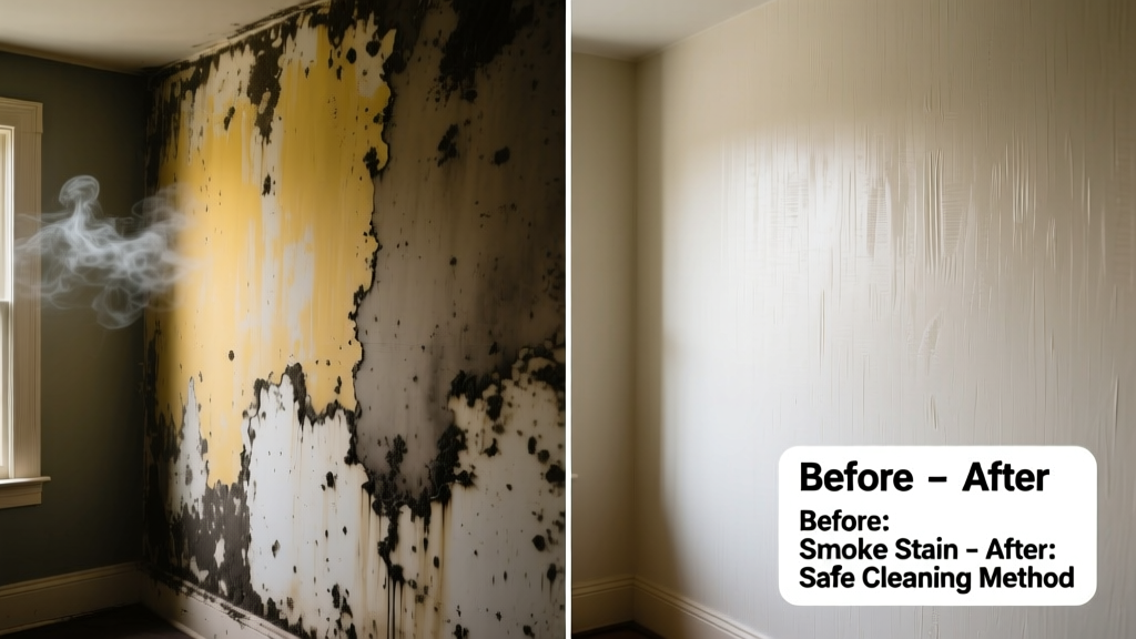 How to Remove Smoke Stains from Wallpaper Safely