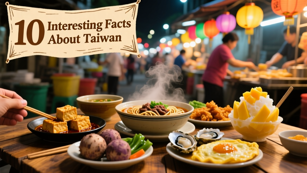 Ten Interesting Facts About Taiwan: A Culinary and Cultural Deep Dive