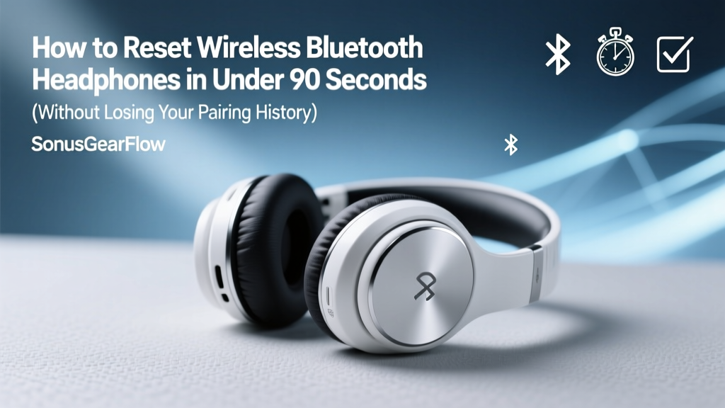 How to Reset Bluetooth Headphones Safely (2026)