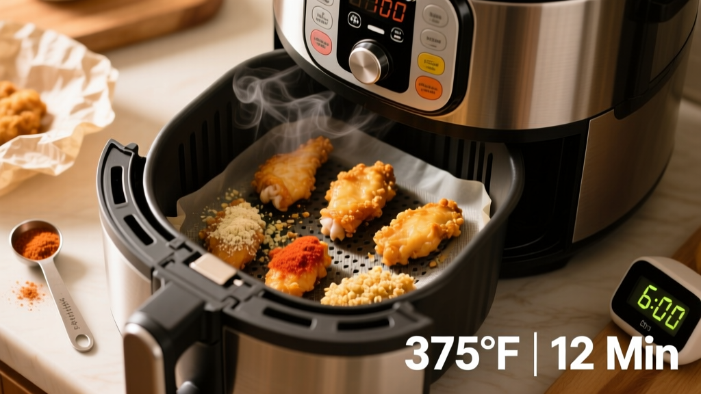 Instant Pot Air Fryer Lid Chicken Fingers Guide