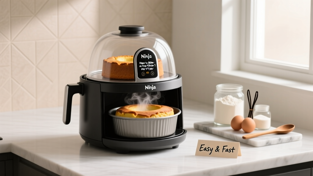 How to Bake a Cake in the Ninja 9-in-1 Air Fryer