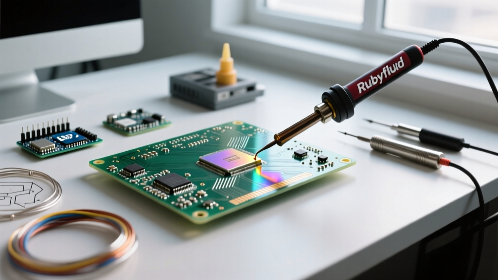 Rubyfluid Soldering Paste: PCB Safety & Flux Selection Guide