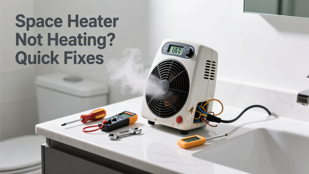 Space Heater Not Heating in Bathroom: Quick Fixes