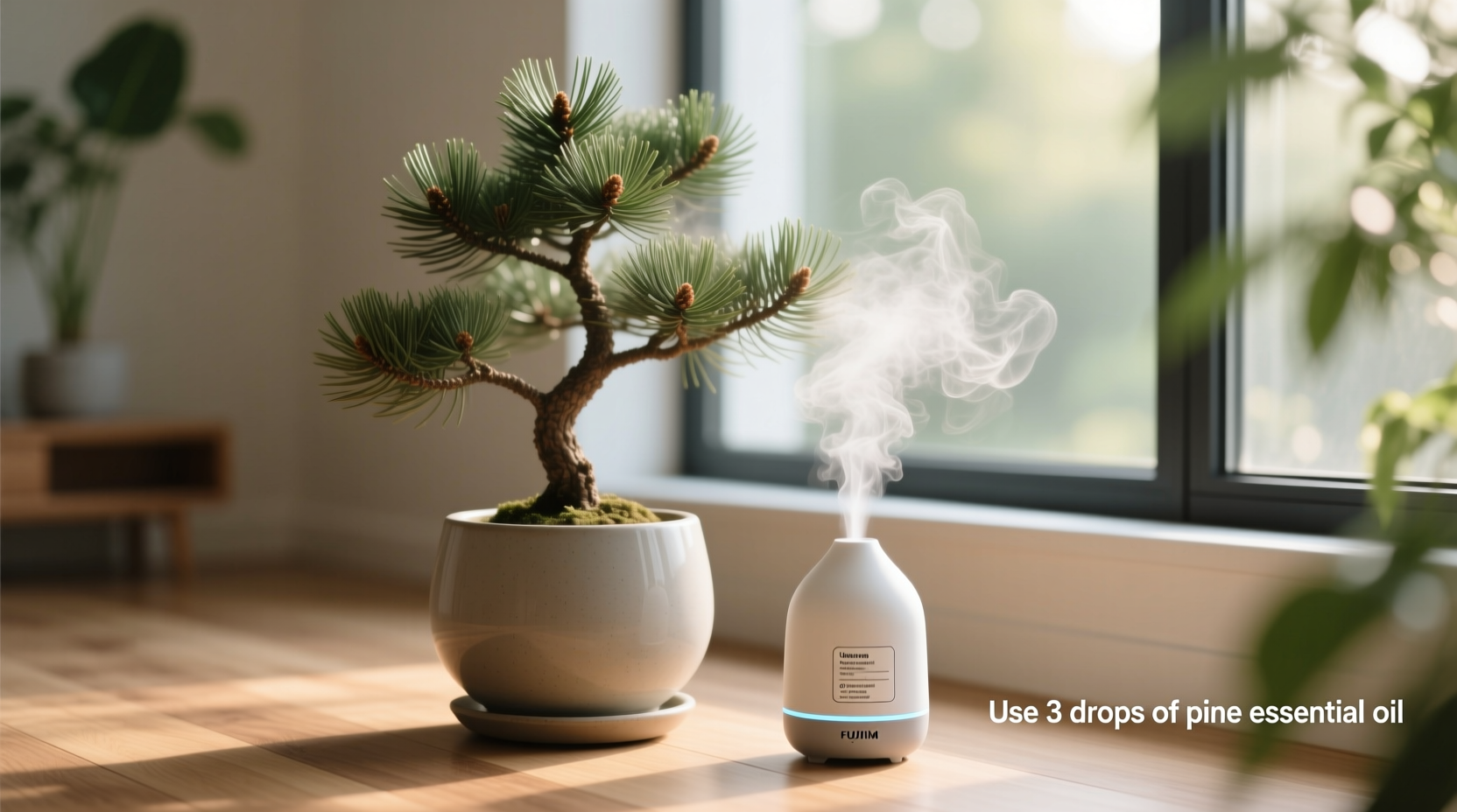 how to use scent diffusers to give your tree a fresh pine aroma all month