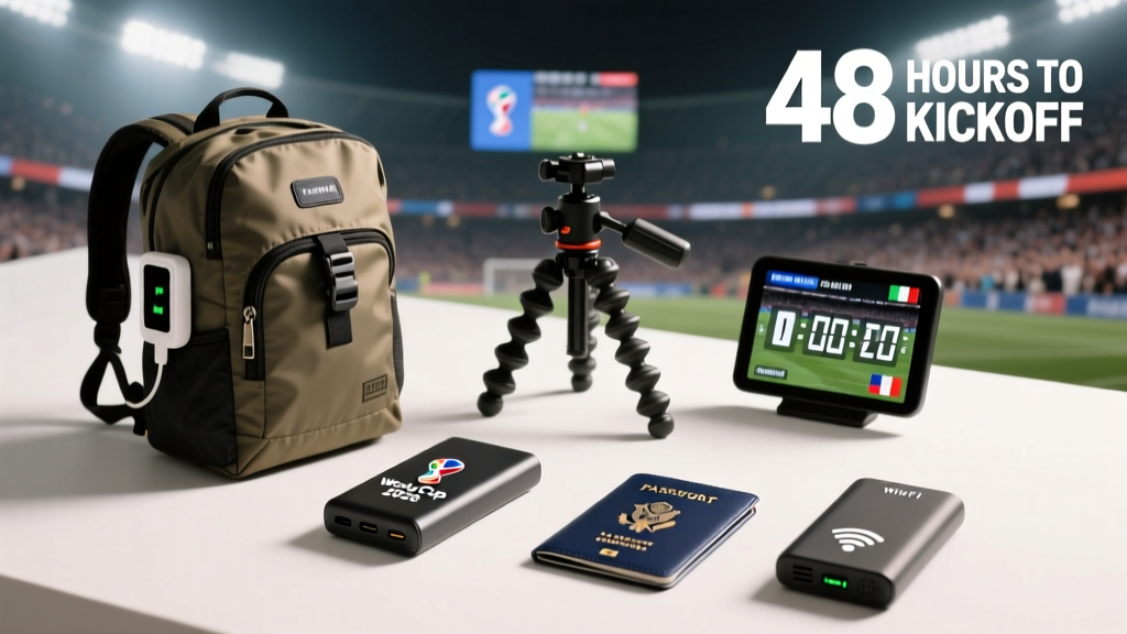 Last-Minute World Cup Travel: Gear, Strategy, and Real-World Tactics for the Impulse Fan