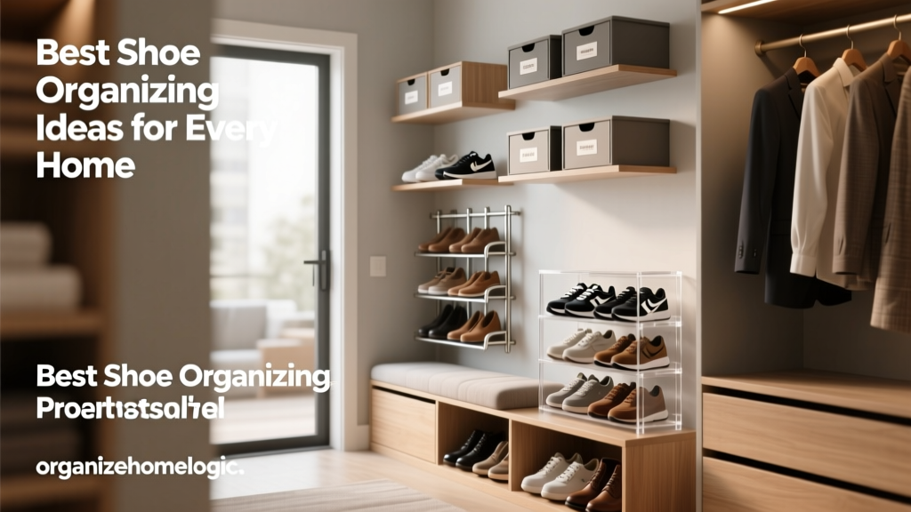 Best Shoe Organizing Ideas for Every Home