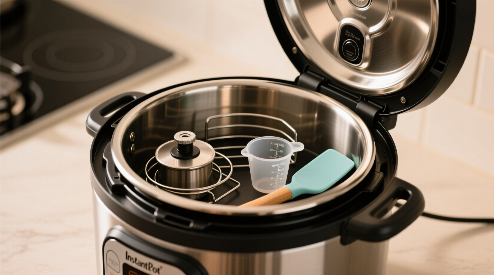 use the tools that came with your instant pot to remove