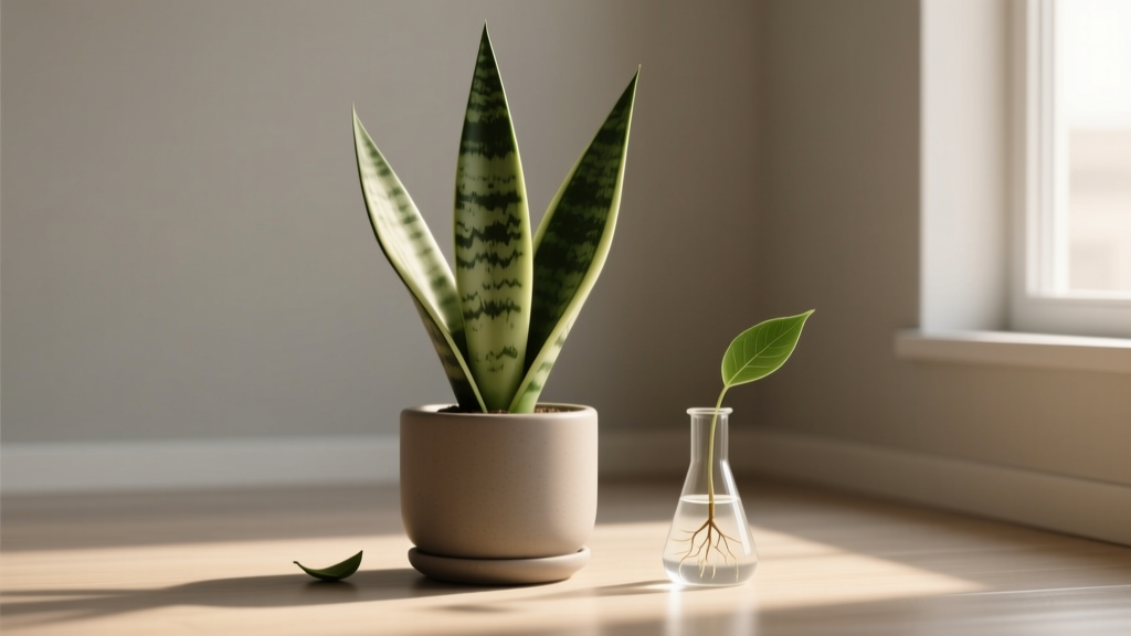 Sansevieria Propagation in Low Light (2026)