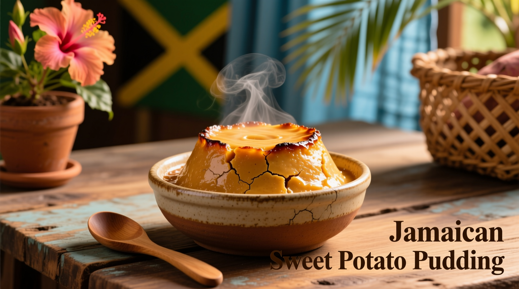 Authentic Jamaican Sweet Potato Pudding Recipe & History