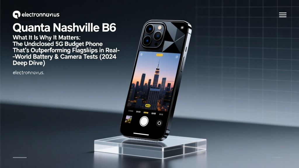 Quanta Nashville B6 What It Is Why It Matters: The Undisclosed 5G Budget Phone That’s Outperforming Flagships in Real-World Battery & Camera Tests (2024 Deep Dive)