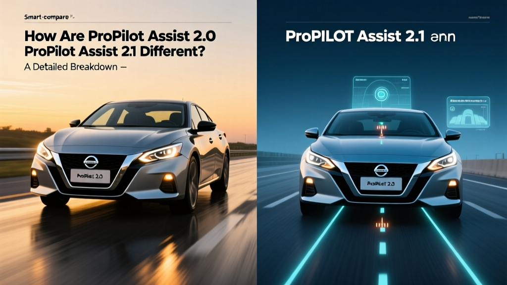 How Are ProPILOT Assist 2.0 and ProPILOT Assist 2.1 Different? A Detailed Breakdown