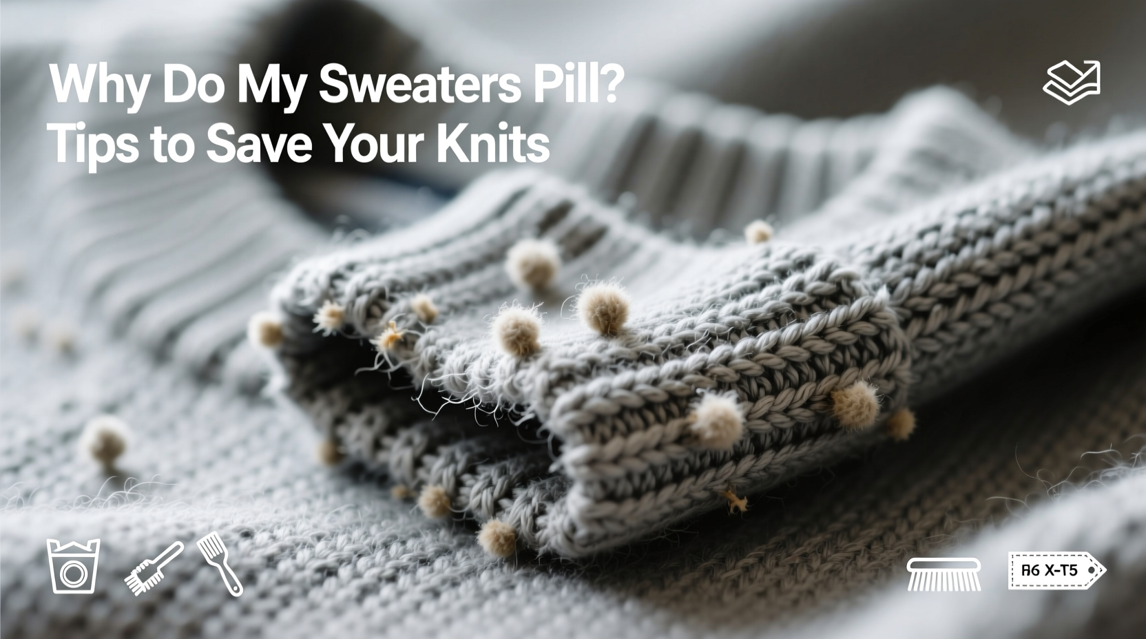 why do my sweaters pill tips to save your knits
