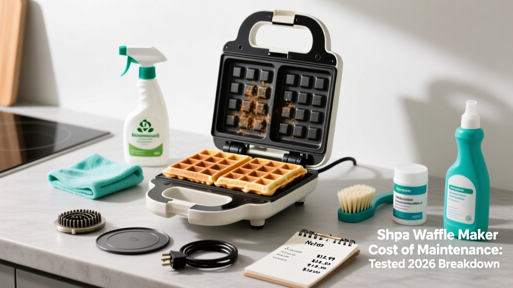 Waffle Maker Cost of Maintenance: Tested 2026 Breakdown