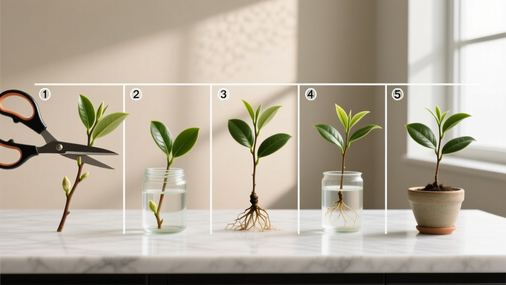 Tea Leaf Plant Pruning & Propagation Guide