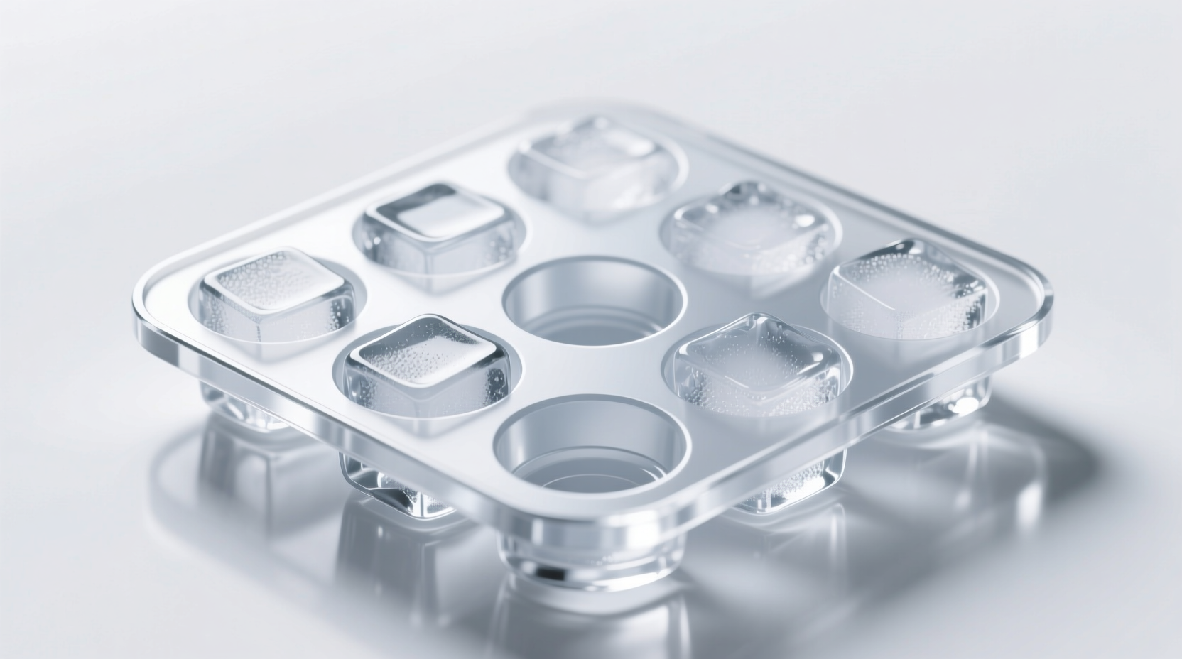diy solid ice drink tray